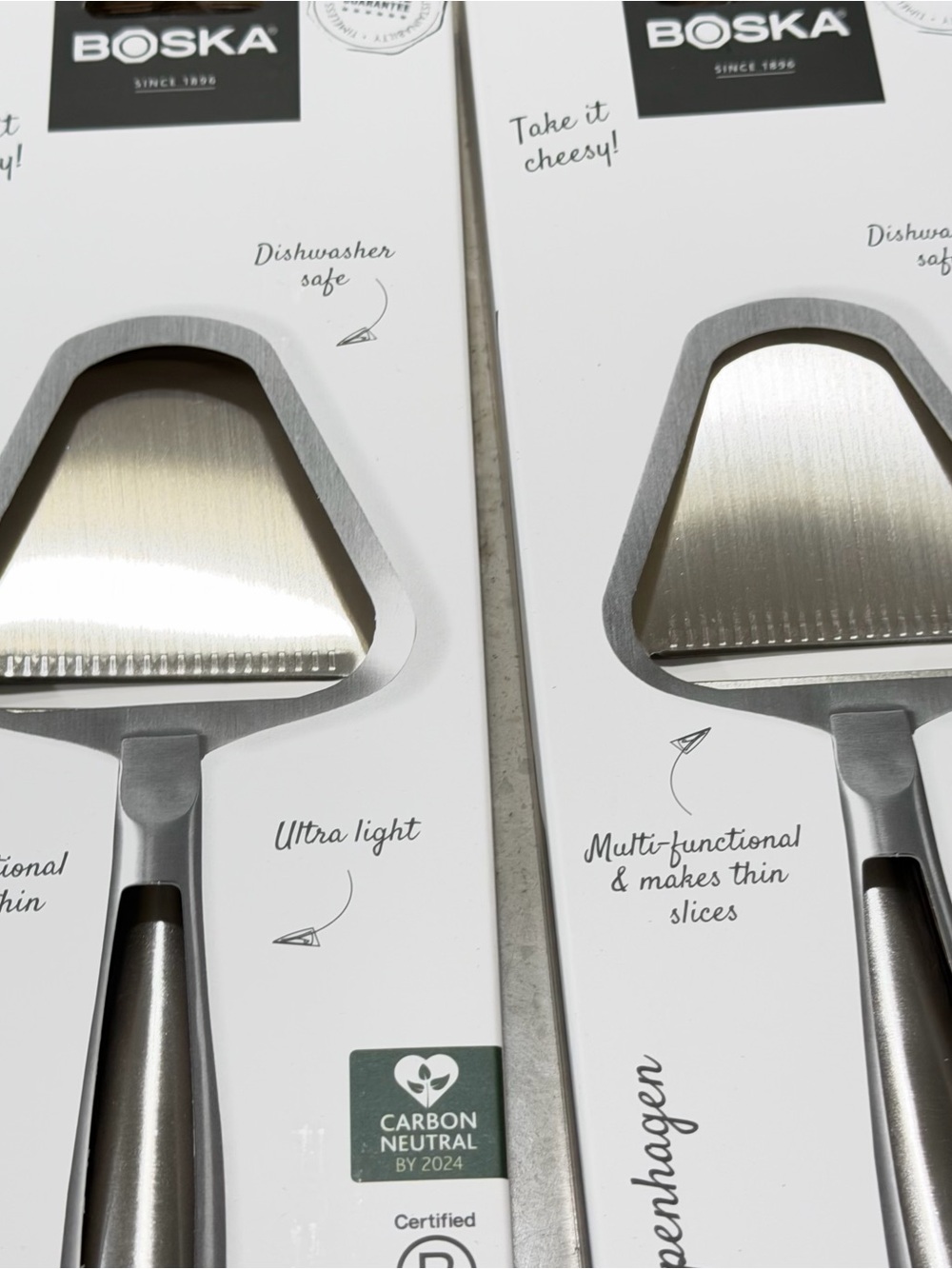 Stainless Steel Cheese Slicer - Silver